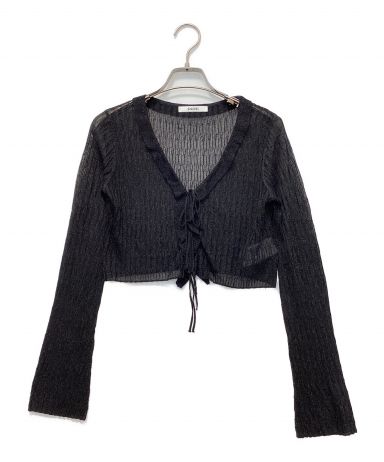 中古・古着通販】Snidel (スナイデル) シアーボレロカーディガン