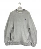 N.HOOLYWOOD×Champion REVERSE WEAVEエヌ ハリウッド×チャンピオン リバース ウィーブ）の古着「クルーネックスウェット」｜グレー