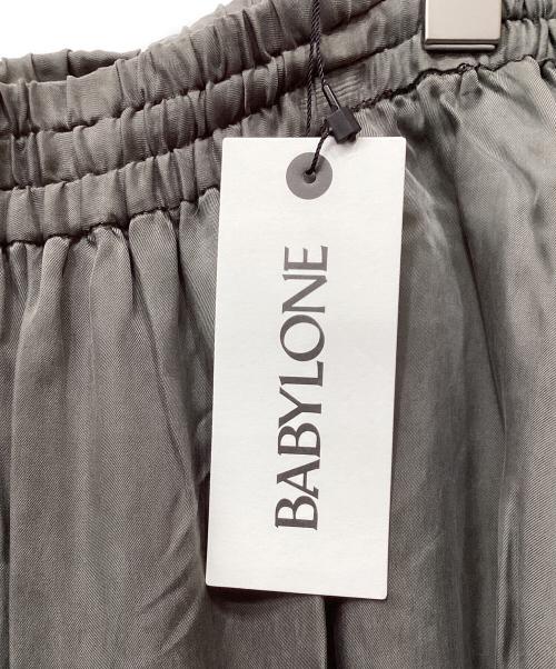 BABYLONE（バビロン）BABYLONE (バビロン) ティアードフレアSK グレー サイズ:Freeの古着・服飾アイテム