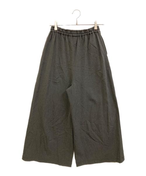 mizuiro-ind（ミズイロインド）mizuiro-ind (ミズイロインド) イージーワイドパンツ グレー サイズ:SIZE 2の古着・服飾アイテム