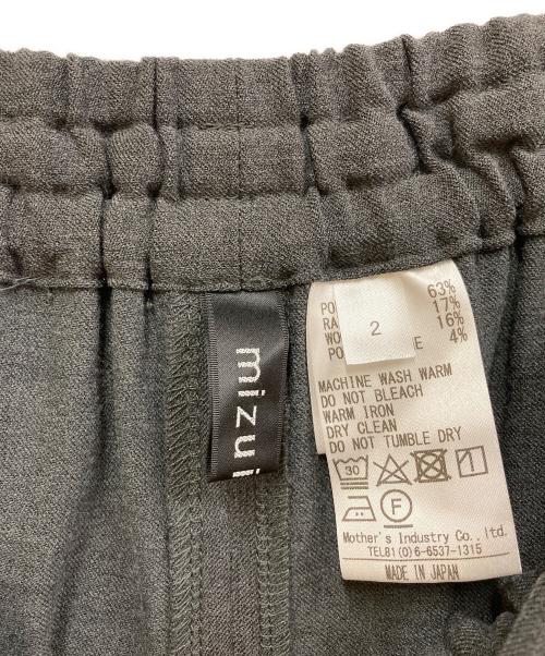 mizuiro-ind（ミズイロインド）mizuiro-ind (ミズイロインド) イージーワイドパンツ グレー サイズ:SIZE 2の古着・服飾アイテム