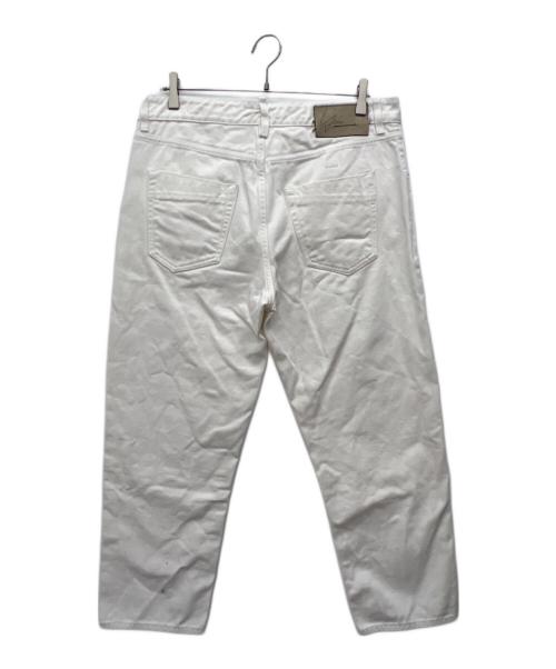 YCHAI（イカイ）YCHAI (イカイ) ホワイトデニムパンツ ホワイト サイズ:Mの古着・服飾アイテム