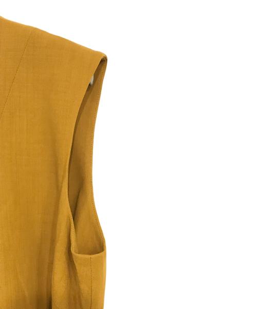 ENFOLD（エンフォルド）ENFOLD (エンフォルド) Aラインワンピース ブラウン サイズ:38の古着・服飾アイテム