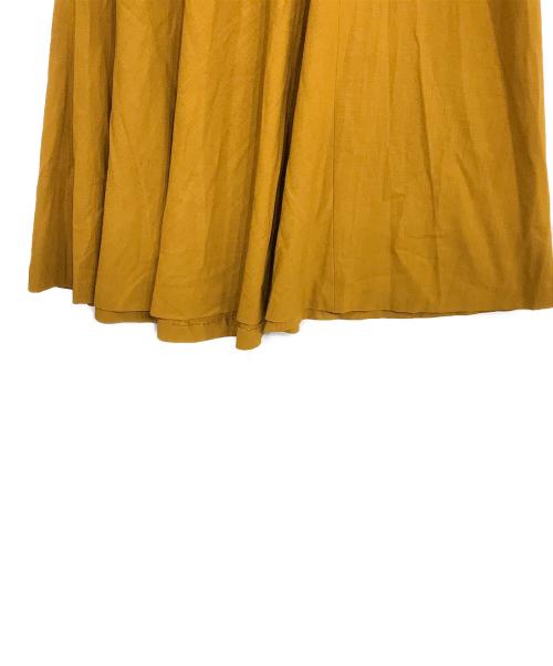 ENFOLD（エンフォルド）ENFOLD (エンフォルド) Aラインワンピース ブラウン サイズ:38の古着・服飾アイテム