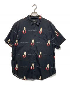 中古・古着通販】stussy (ステューシー) 長袖モノグラムシャツ
