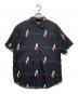 stussy（ステューシー）の古着「ハイヒール柄シャツ」｜ブラック