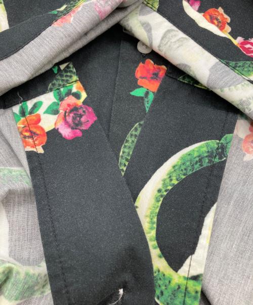 stussy（ステューシー）stussy (ステューシー) SKULL PATTERN SHIRT ブラック サイズ:XLの古着・服飾アイテム