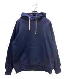 NEVVER（ニューアー）の古着「HOODED SWEATSHIRT」｜ネイビー