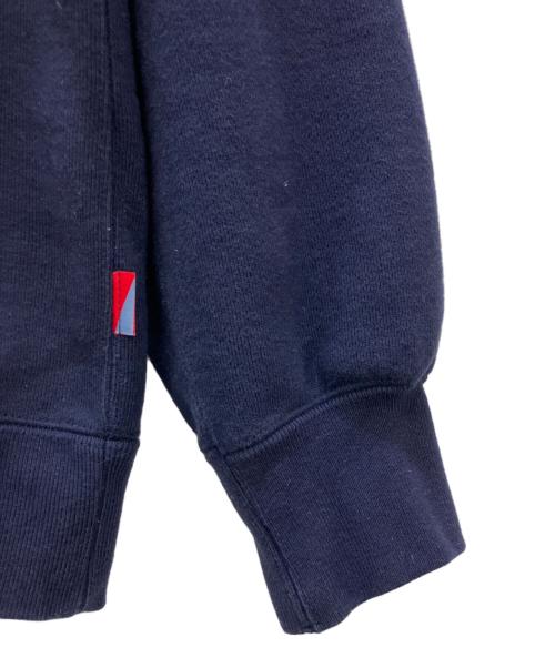 NEVVER（ニューアー）NEVVER (ニューアー) HOODED SWEATSHIRT ネイビー サイズ:Mの古着・服飾アイテム