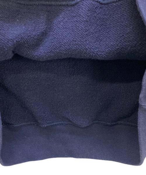 NEVVER（ニューアー）NEVVER (ニューアー) HOODED SWEATSHIRT ネイビー サイズ:Mの古着・服飾アイテム