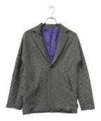 Needlesニードルズ）の古着「MILES JACKET-POLY HOUNDSTOOTH」｜グレー