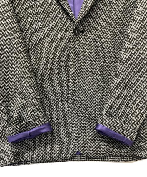 Needles（ニードルズ）Needles (ニードルズ) MILES JACKET-POLY HOUNDSTOOTH グレー サイズ:Sの古着・服飾アイテム
