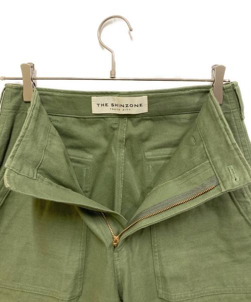 THE SHINZONE（ザ シンゾーン）THE SHINZONE (ザ シンゾーン) BAKER PANTS オリーブ サイズ:38の古着・服飾アイテム
