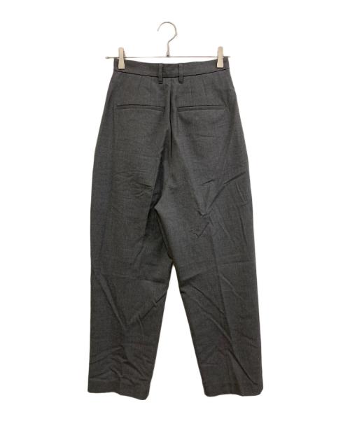 IIROT（イロット）IIROT (イロット) Suspender Tuck pants グレー サイズ:SIZE 36の古着・服飾アイテム