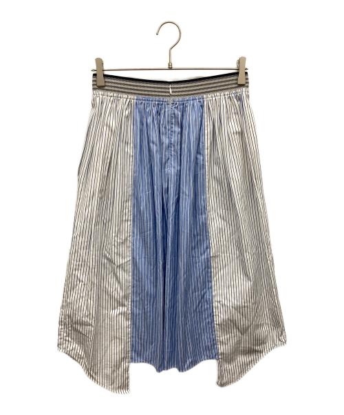 STELLA McCARTNEY（ステラマッカートニー）STELLA McCARTNEY (ステラマッカートニー) CONTRAST PRINT SKIRT ホワイト サイズ:36の古着・服飾アイテム