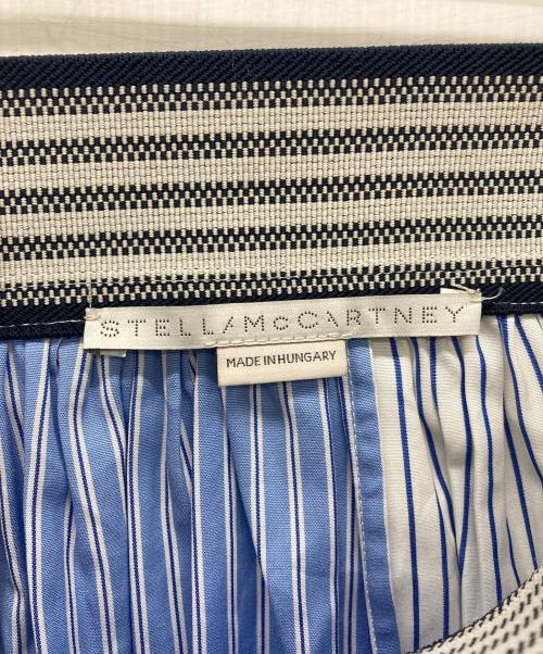STELLA McCARTNEY（ステラマッカートニー）STELLA McCARTNEY (ステラマッカートニー) CONTRAST PRINT SKIRT ホワイト サイズ:36の古着・服飾アイテム
