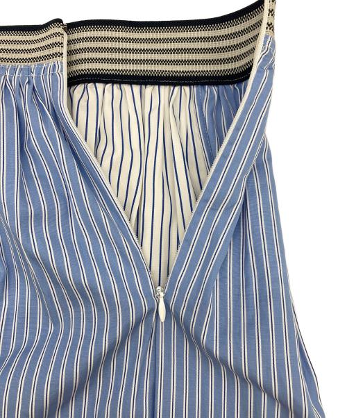 STELLA McCARTNEY（ステラマッカートニー）STELLA McCARTNEY (ステラマッカートニー) CONTRAST PRINT SKIRT ホワイト サイズ:36の古着・服飾アイテム