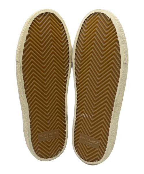 Saint Laurent Paris（サンローランパリ）Saint Laurent Paris (サンローランパリ) レオパード柄スリッポン レッド サイズ:36の古着・服飾アイテム