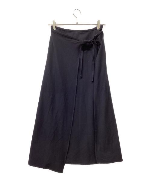 HaaT（ハート）HaaT (ハート) ラップスカート ネイビー サイズ:2の古着・服飾アイテム