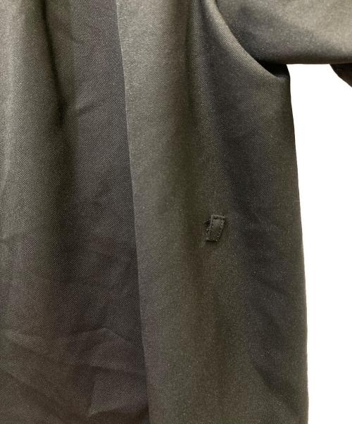 STUDIOUS（ステュディオス）STUDIOUS (ステュディオス) Open Collar Shirt ブラック サイズ:FREEの古着・服飾アイテム