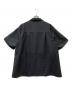 STUDIOUS (ステュディオス) Open Collar Shirt ブラック サイズ:FREE：3000円