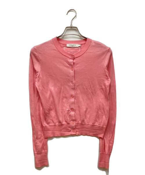 maison kitsune（メゾンキツネ）maison kitsune (メゾンキツネ) BOXY CARDIGAN ピンク サイズ:Sの古着・服飾アイテム
