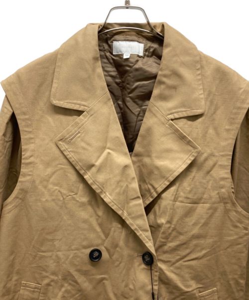 moussy（マウジー）moussy (マウジー) 4WAY ギミック レイヤード トレンチ ベージュ サイズ:1の古着・服飾アイテム