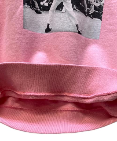 maison kitsune（メゾンキツネ）maison kitsune (メゾンキツネ) OLY PEOPLE IN MOTION RELAXED SWEAT SHIRT ピンク サイズ:XS 未使用品の古着・服飾アイテム