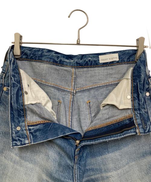 upper hights（アッパーハイツ）upper hights (アッパーハイツ) ワイドデニムパンツ インディゴ サイズ:SIZE 25の古着・服飾アイテム