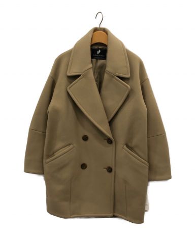 スナイデル　新品タグ付きsustainableウールコクーンダブルコート Amazon.co.jp: [SNIDEL] Sustainaウールコクーンダブルコート