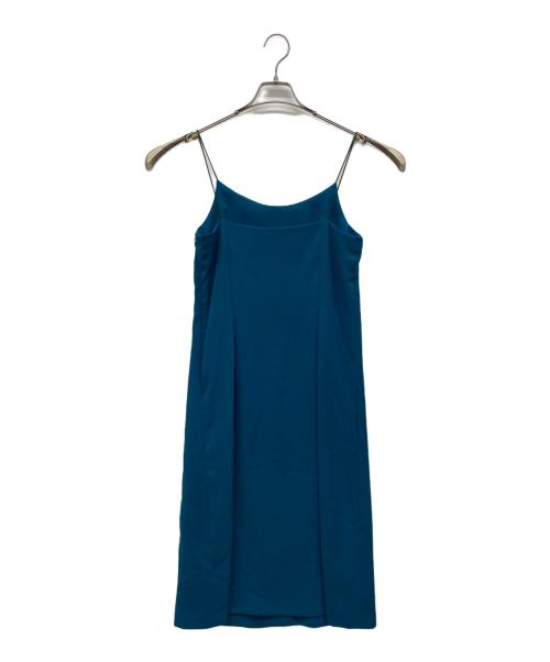 FRAY ID（フレイ アイディー）FRAY ID (フレイ アイディー) パネルレースドレス グリーンの古着・服飾アイテム