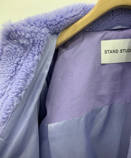 Stand Studio（スタンド スタジオ）Stand Studio (スタンド スタジオ) SABI JACKET ラベンダー サイズ:34の古着・服飾アイテム