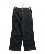 45Rフォーティファイブ・アール）の古着「おこめデニムのシャルロットパンツ」｜ブラック