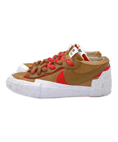 NIKE（ナイキ）NIKE (ナイキ) sacai (サカイ) NIKE SACAI X BLAZER LOW 'BRITISH TAN' ブラウン サイズ:US6の古着・服飾アイテム