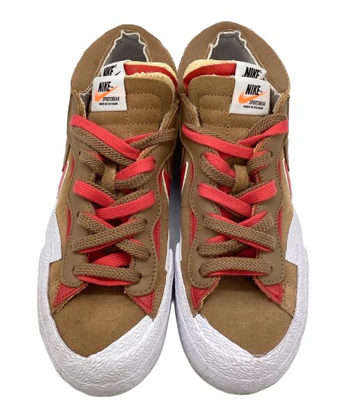 NIKE（ナイキ）NIKE (ナイキ) sacai (サカイ) NIKE SACAI X BLAZER LOW 'BRITISH TAN' ブラウン サイズ:US6の古着・服飾アイテム