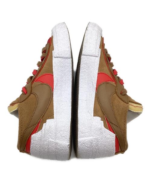 NIKE（ナイキ）NIKE (ナイキ) sacai (サカイ) NIKE SACAI X BLAZER LOW 'BRITISH TAN' ブラウン サイズ:US6の古着・服飾アイテム