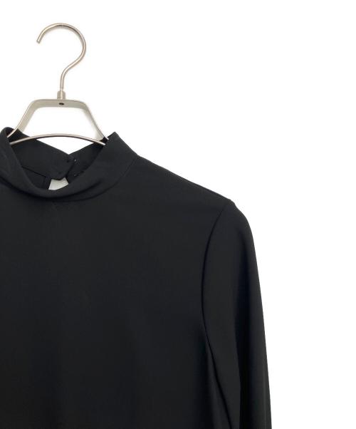 theory（セオリー）theory (セオリー) モックネックブラウス ブラック サイズ:Sの古着・服飾アイテム