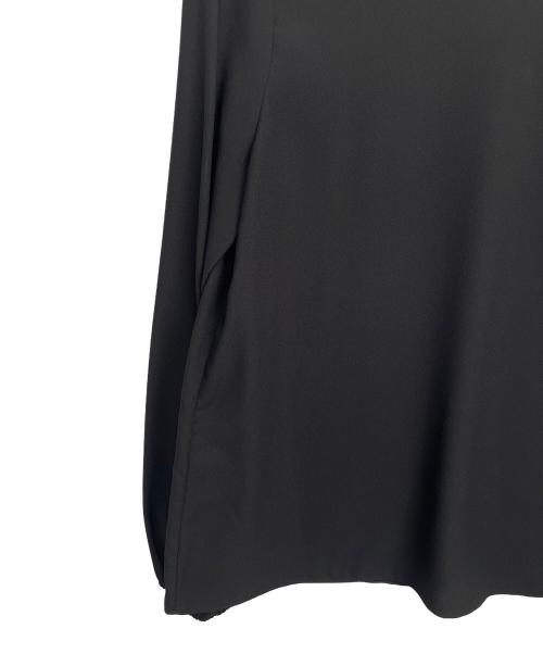 theory（セオリー）theory (セオリー) モックネックブラウス ブラック サイズ:Sの古着・服飾アイテム