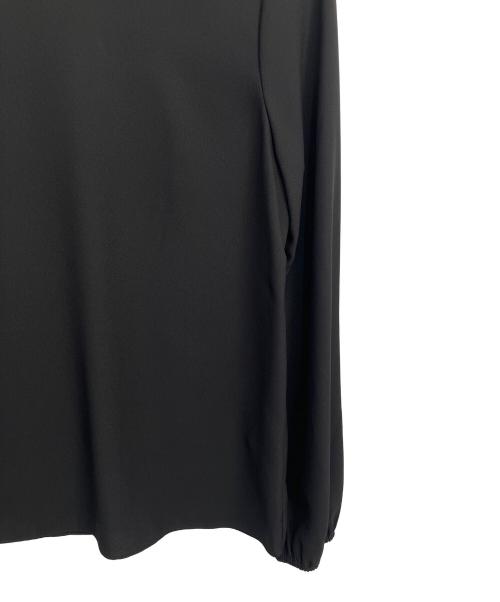 theory（セオリー）theory (セオリー) モックネックブラウス ブラック サイズ:Sの古着・服飾アイテム