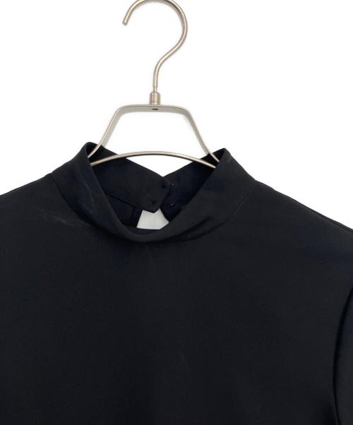 theory（セオリー）theory (セオリー) モックネックブラウス ブラック サイズ:Sの古着・服飾アイテム