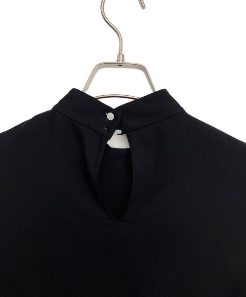 theory（セオリー）theory (セオリー) モックネックブラウス ブラック サイズ:Sの古着・服飾アイテム