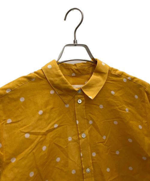 SEZANE（セザンヌ）SEZANE (セザンヌ) コットンシルクドットシャツ イエロー サイズ:SIZE40 未使用品の古着・服飾アイテム