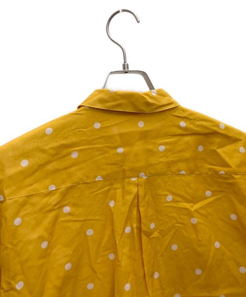 SEZANE（セザンヌ）SEZANE (セザンヌ) コットンシルクドットシャツ イエロー サイズ:SIZE40 未使用品の古着・服飾アイテム