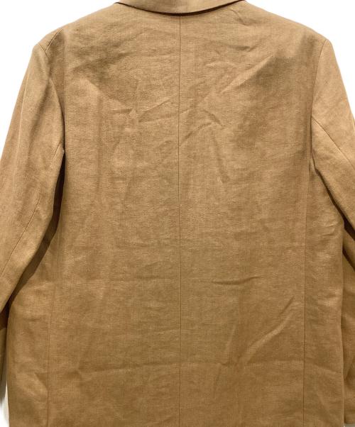 YLEVE（イレーヴ）YLEVE (イレーヴ) リネンジャケット ブラウン サイズ:2の古着・服飾アイテム