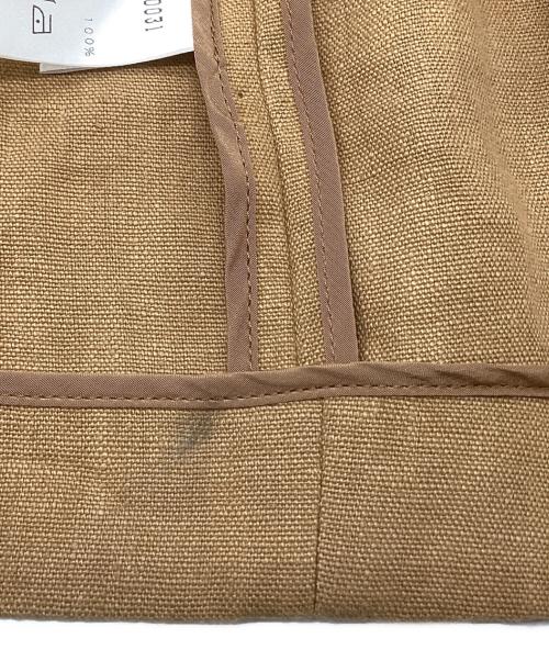 YLEVE（イレーヴ）YLEVE (イレーヴ) リネンジャケット ブラウン サイズ:2の古着・服飾アイテム