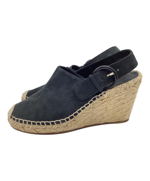 CELINE（セリーヌ）CELINE (セリーヌ) エスパドリーユサンダル ブラック サイズ:36の古着・服飾アイテム