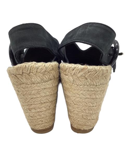 CELINE（セリーヌ）CELINE (セリーヌ) エスパドリーユサンダル ブラック サイズ:36の古着・服飾アイテム