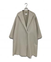 URBAN RESEARCH DOORS（アーバンリサーチドアーズ）の古着「ダブルクロスガウンコート」｜ベージュ