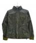 nonnative（ノンネイティブ）の古着「OFFICER BLOUSON C/N TUSSAH PLAID PRINT WITH GORE-TEX INFINIUM」｜グリーン