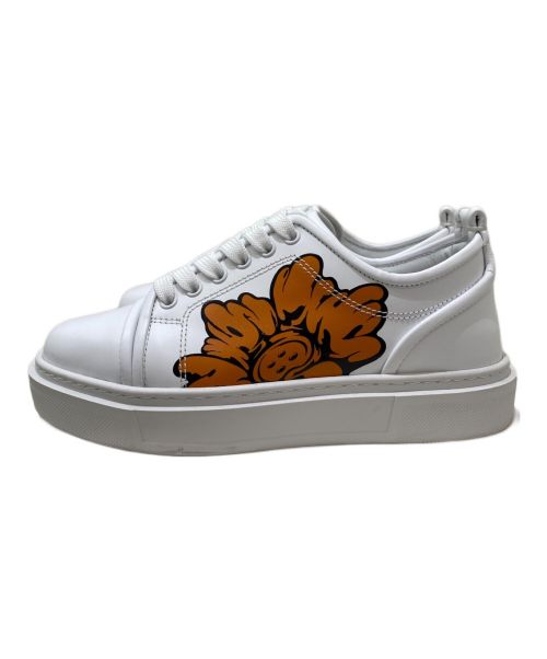 Christian Louboutin（クリスチャン・ルブタン）Christian Louboutin (クリスチャン・ルブタン) Adolon ホワイト サイズ:37の古着・服飾アイテム